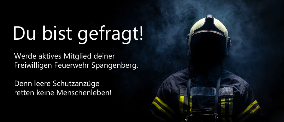 Werde Mitglied bei der Freiwilligen Feuerwehr Spangenberg
